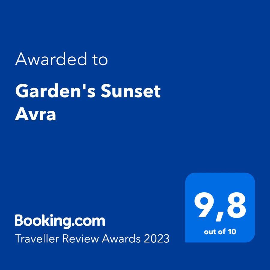ネア・ミカニオーナGarden'S Sunset Αvraアパートメント エクステリア 写真